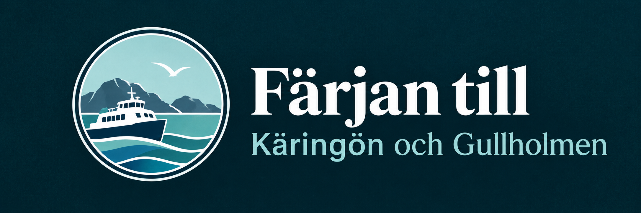 Färjan till Käringön och Gullholmen